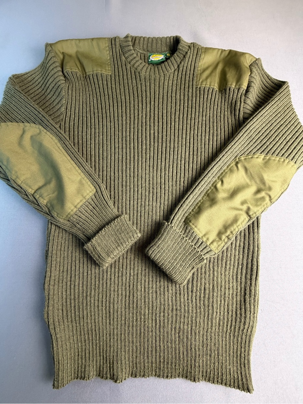 Vintage Cabela's Wool Ribbed Crewneck Sweater 2XL